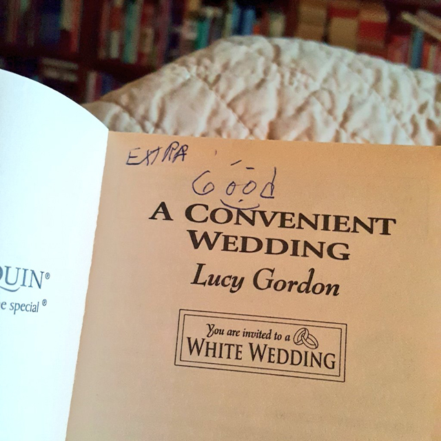 A Convenient Wedding by Lucy Gordon