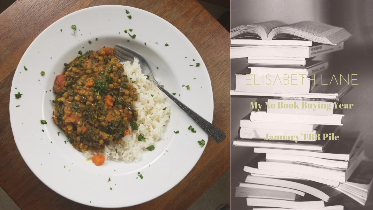 January TBR and Kale Lentil Stew